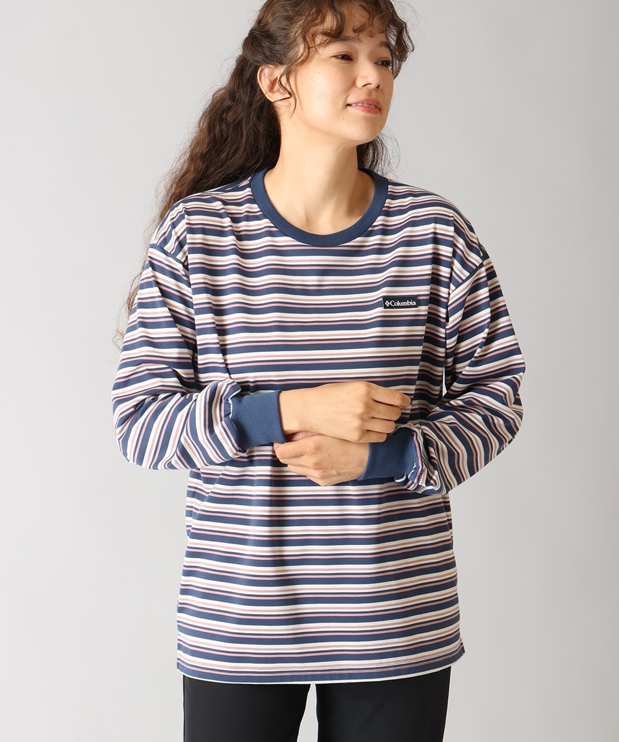 ウィメンズクラウドアベニューロングスリーブクルー(S Dark Mountain