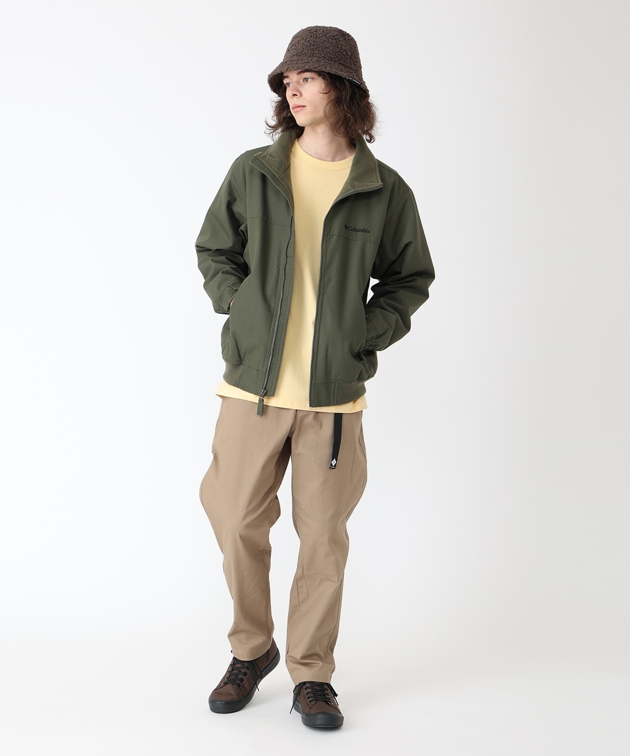 ロマビスタスタンドネックジャケット(XS Peatmoss)│コロンビア