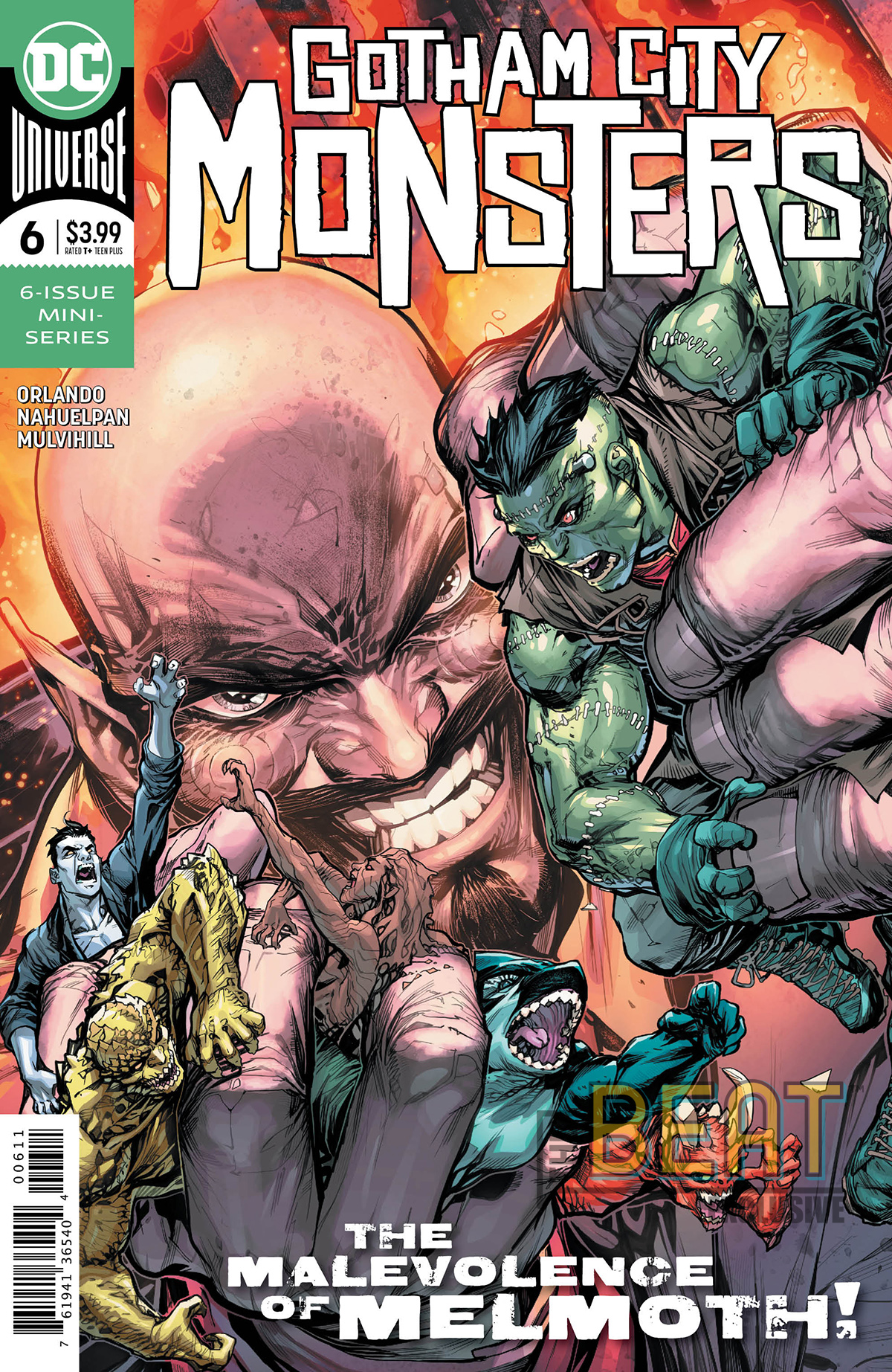 EXCLUSIVE PREVIEW: GOTHAM CITY MONSTERS #6 Ends it All in Flame