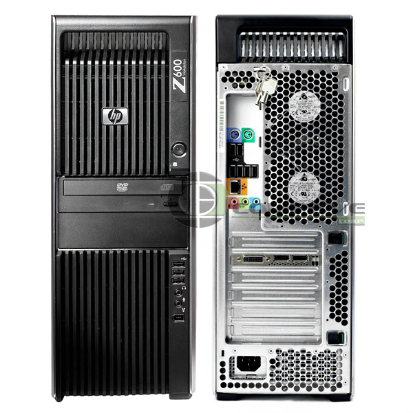 HP Z600 Workstation Intel Xeon E5506 2.13Ghz 12GB 160GB nVidia NVS