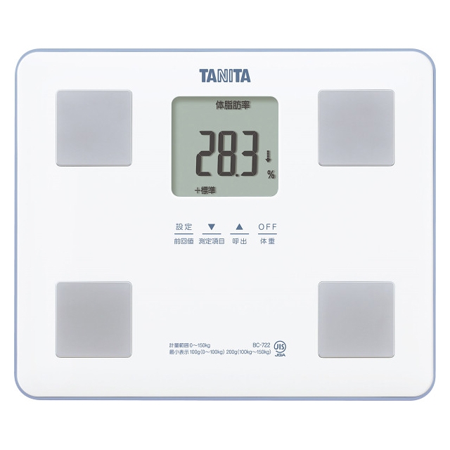 TANITA(タニタ) 体組成計 ホワイト [BC-722WH] [CONCENT]コンセント