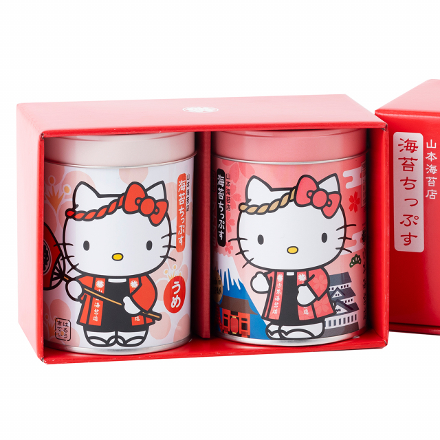 山本海苔店 はろうきてぃ海苔ちっぷす2缶セット(HKT2) [CONCENT]コンセント