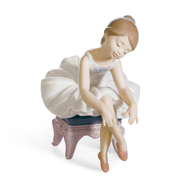 LLADRO(リヤドロ) リトルバレリーナ <出番前> A08125 [CONCENT]コンセント