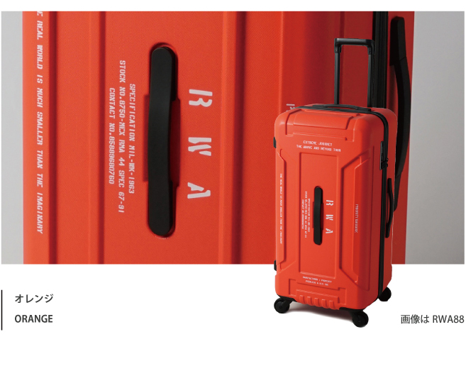 送料無料 正規品 スーツケース RWA アールダブルエー RWA88 88L