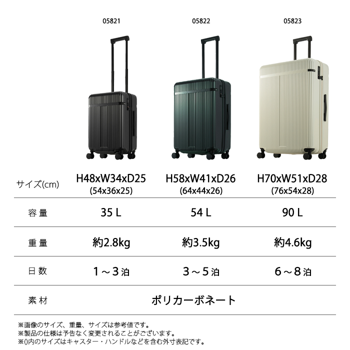 ace. TOKYO リエント－Z 35L 機内持ち込み可 キャリーケース スーツ