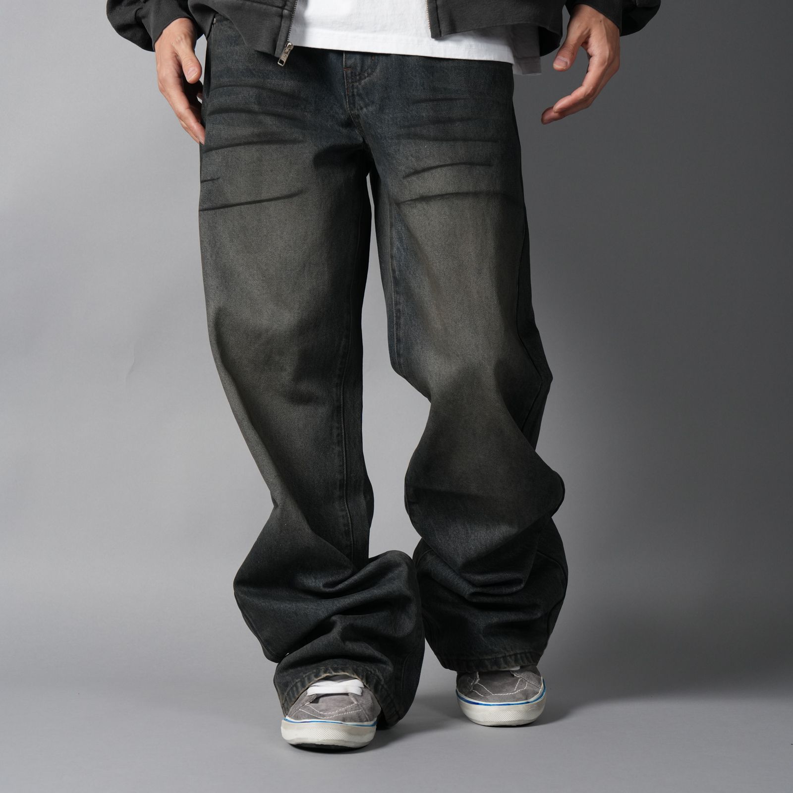 Basketcase - LAX, straight cut denim (junkyard) / デニムパンツ