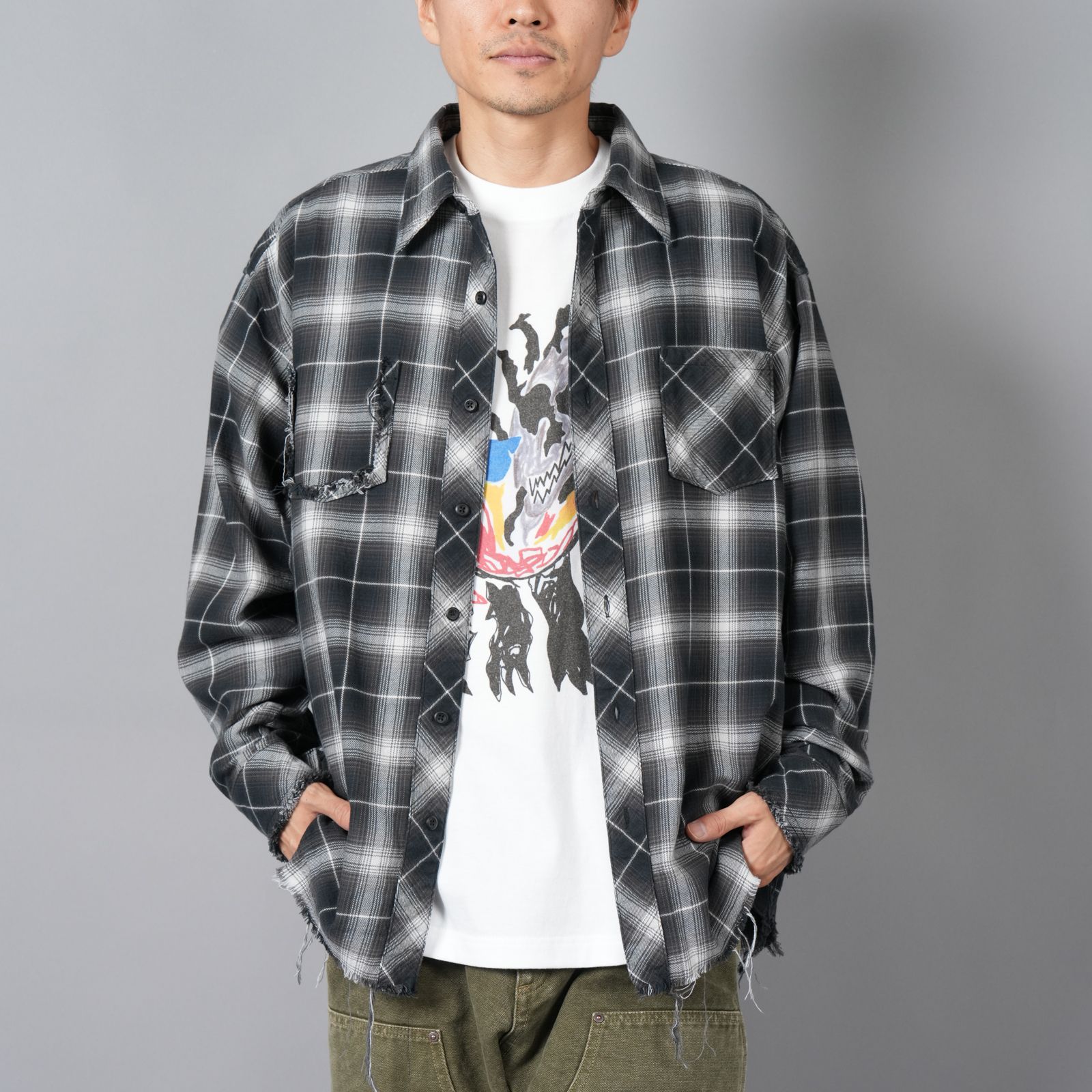 Rafu - 【残りわずか】Antiqued shirt / アンティークシャツ