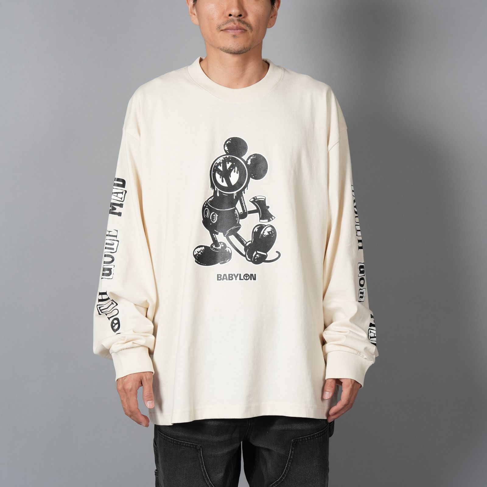 Babylon LA - L/S YOUTH GONE MAD TEE / ロンT・カットソー