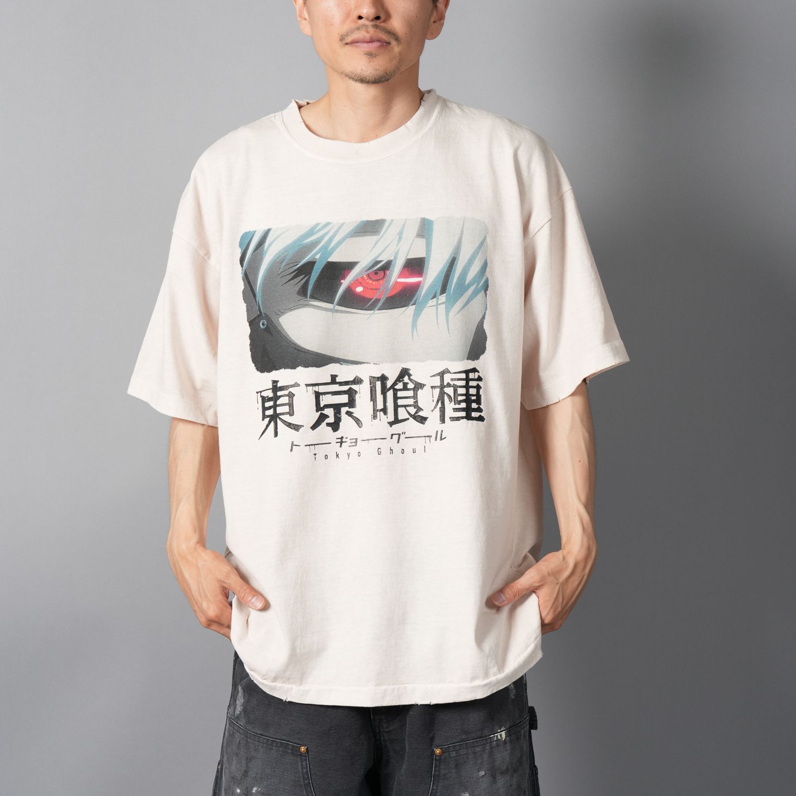 THE SUGAR PUNCH - [東京喰種] TTGM25SM004 / S/S T-Shirt (KANEKI