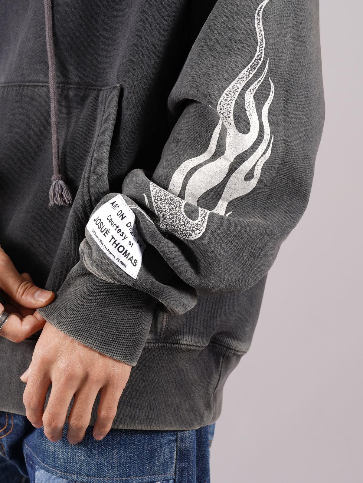 GALLERY DEPT. - ラスト1点 / GD Flames Hoodie / ギャラリーデプト