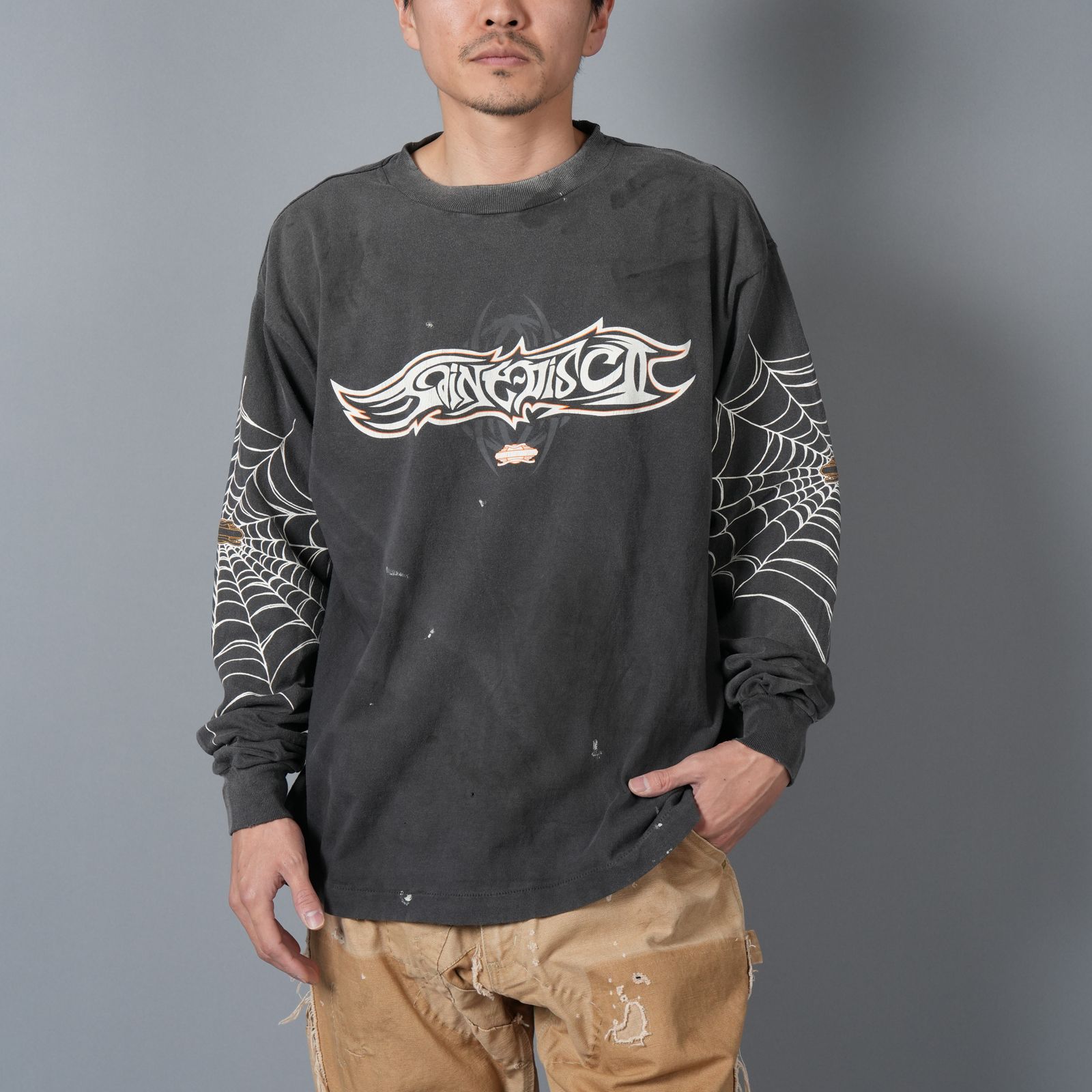 SAINT M×××××× - 【ラスト1点】【コラボ】SM-HR8-0000-C41 / LS TEE