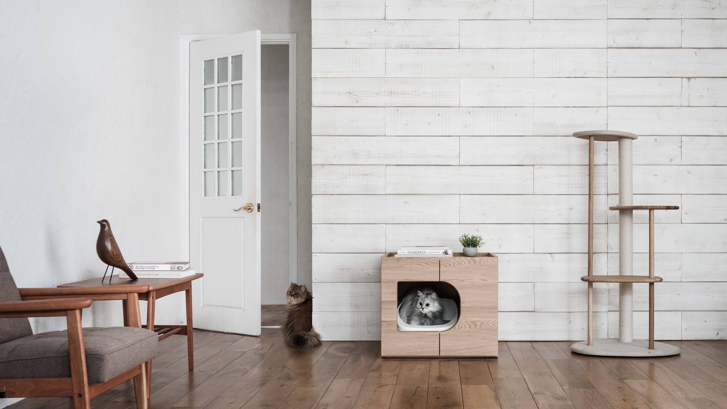 カリモク家具の猫専用木製家具KARIMOKU CATを紹介 | インテリア