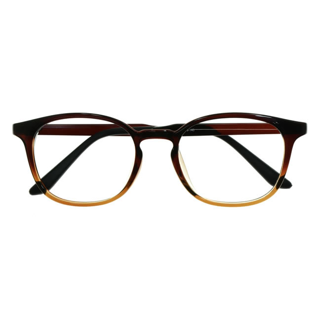 BS-103-2 BRH (ブラウンハーフ)【UNISEX メガネ】 | メガネ通販の