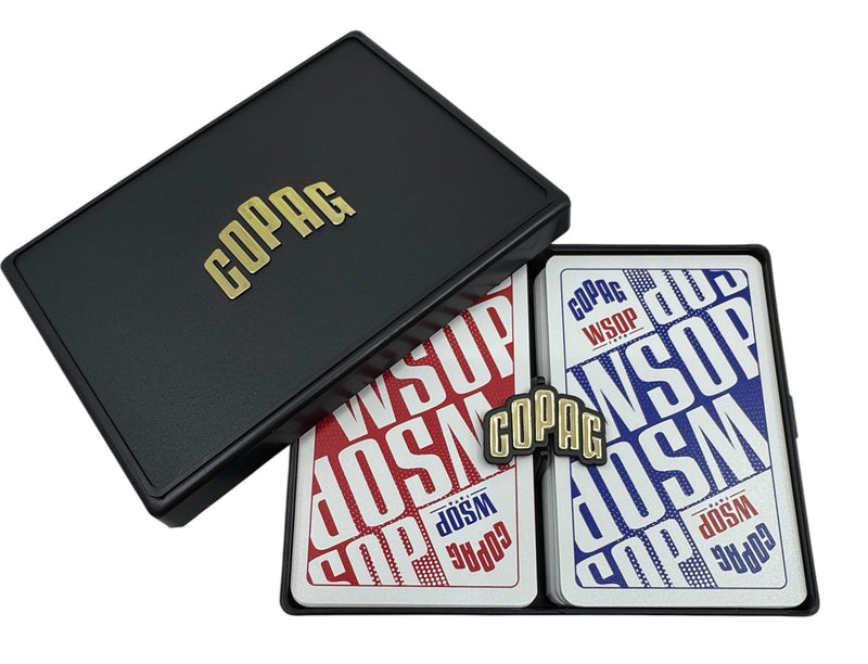 Copag WSOP 2025 Main Event 100% Plastic Playing Cards - Narrow