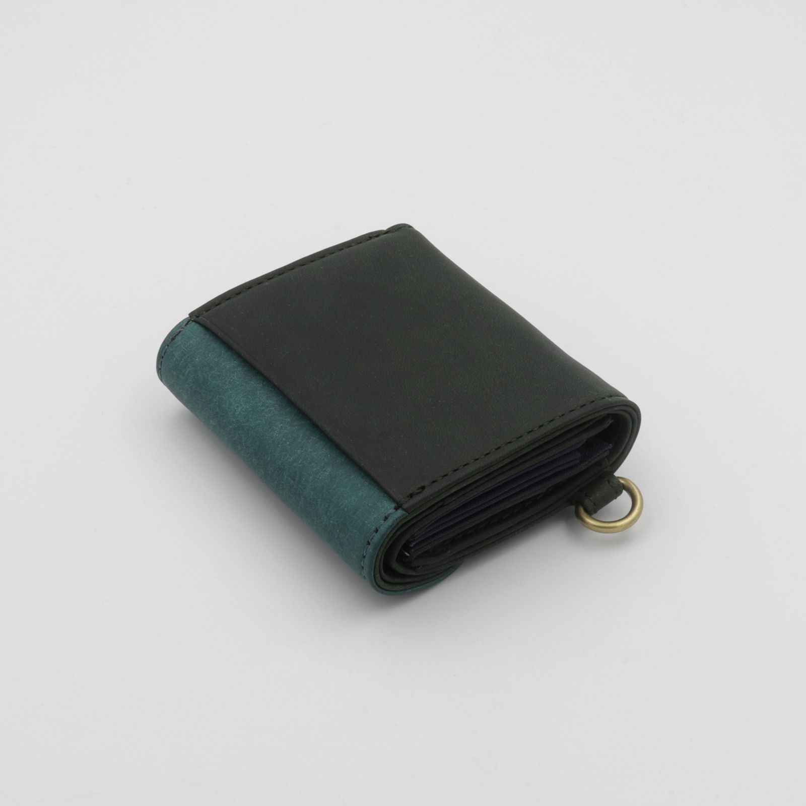 NELD - 「PUFU」コンパクト財布 グリーン | corne/コルネ