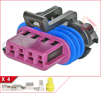 15354716 - Delphi (Aptiv) | GT150.35-4S-3 - Corsa Technic | 4-Way Kit