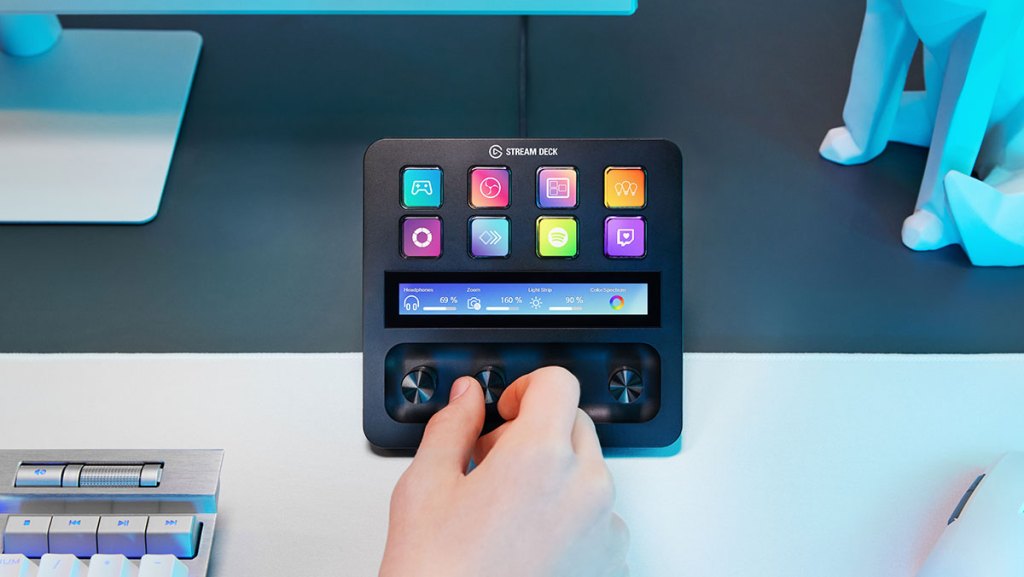 Tap, Turn, Touch: Elgato Launches Stream Deck +
