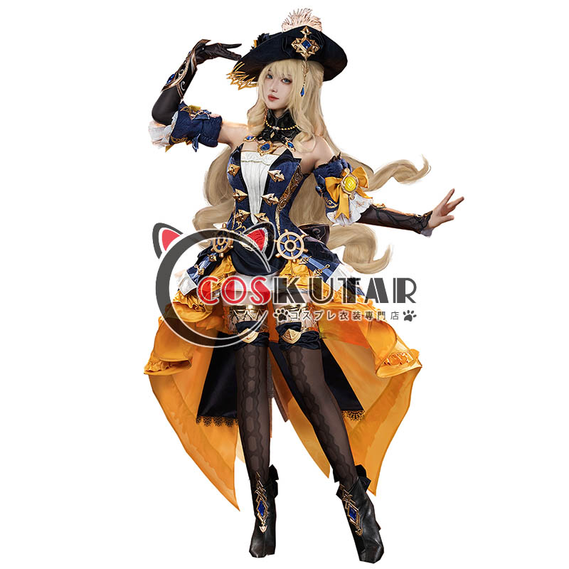 原神 Genshin ナヴィア コスプレ衣装 修正版｜COSKUTARコスプレ衣装専門店