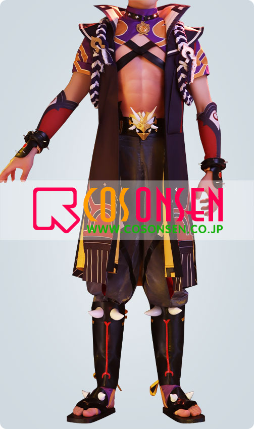 原神 荒瀧一斗 いっと コスプレ衣装 - Cosonsen コスオンセン