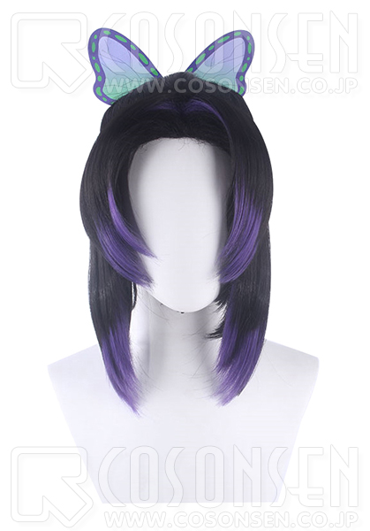 鬼滅の刃 鬼殺隊 蟲柱 胡蝶しのぶ コスプレウィッグ