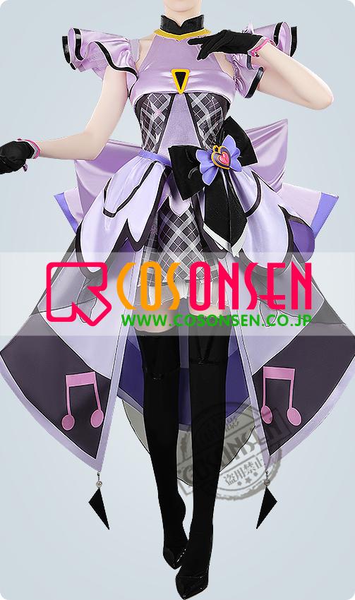 キミとアイドルプリキュア♪キュアキッス コスプレ衣装- Cosonsen