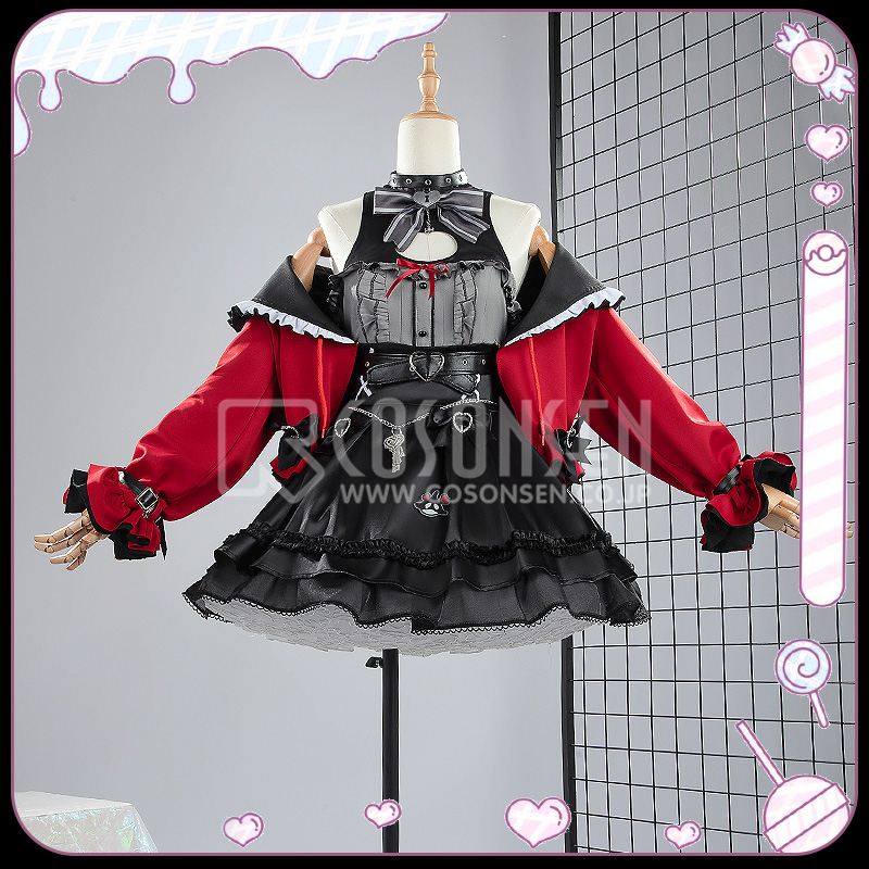 バーチャル YouTuber Vtuber 沙花叉クロヱ 新衣装 コスプレ衣装