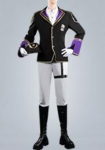 ツイステ風 薔薇の王国のホワイトラビットフェス シルバー コスプレ