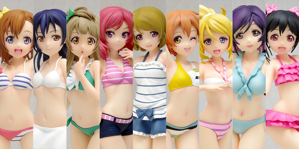 予約開始]『ラブライブ！』1/10スケールフィギュア「BEACH QUEENS