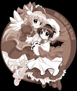 美紗＆紫亜Tシャツ [ぴたテン] | 二次元キャラクター公式グッズ製作