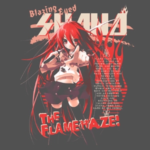 フレイムヘイズ Tシャツ [灼眼のシャナ] | 二次元キャラクター公式