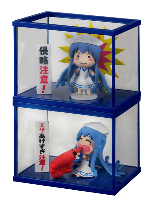 PVC製塗装済み 「侵略!?イカ娘」 ミニイカ娘 minimini飼育キット/1