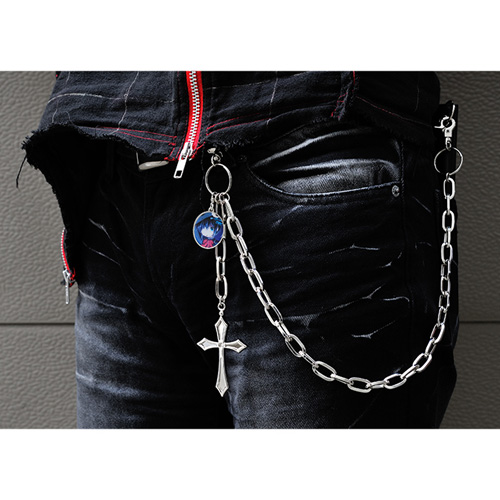 中二病でも恋がしたい！ 小鳥遊六花 クロスウォレットチェーン [中二病