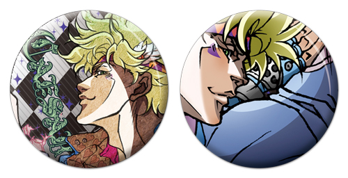 シーザー缶バッジセット [ジョジョの奇妙な冒険] | 公式キャラクター