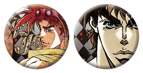 ジョセフ缶バッジセット [ジョジョの奇妙な冒険] | 公式キャラクター