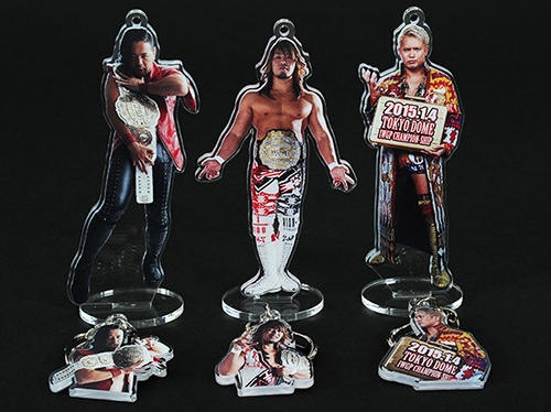 フィギュアシートキーホルダー 中邑真輔＜インターコンチベルトedition