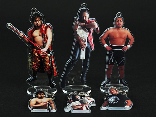 フィギュアシートキーホルダー 中邑真輔＜インターコンチベルトedition