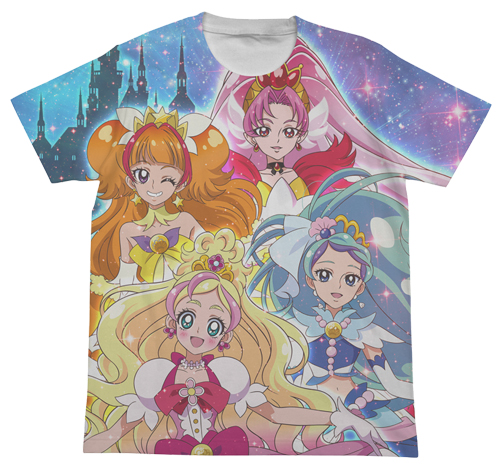 Go！プリンセスプリキュア フルグラフィックTシャツ [Go！プリンセス