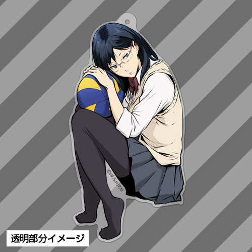 清水潔子アクリルキーホルダー [ハイキュー!! 烏野高校 VS 白鳥沢学園