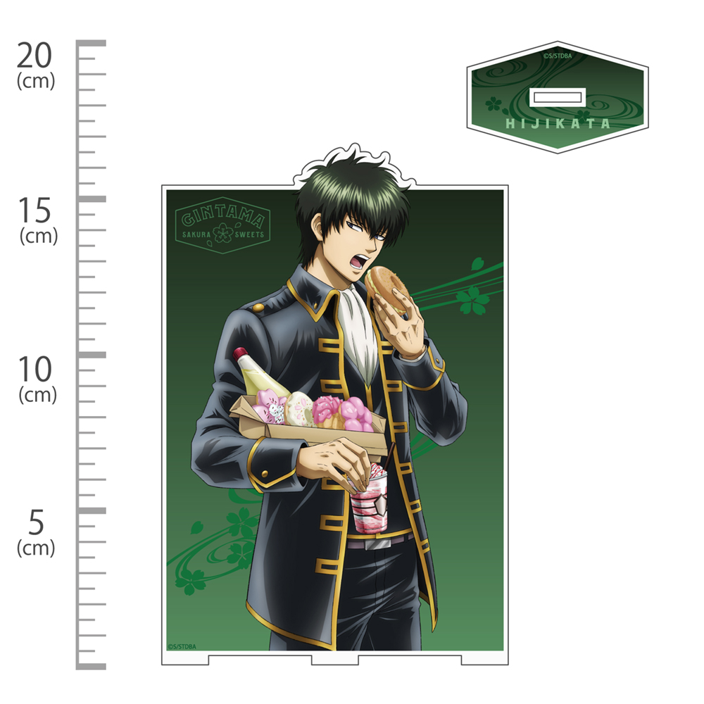 土方十四郎 アクリルスタンド（大）桜ドーナッツ～マヨを添えて～Ver