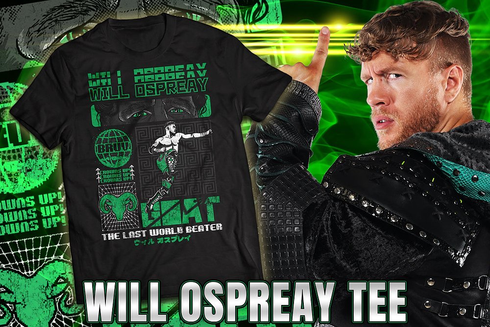ウィル・オスプレイ「GOAT」Tシャツ [新日本プロレスリング] | 公式