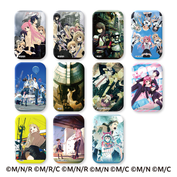 トレーディングスクエア缶バッジ 科学アドベンチャー パッケージ