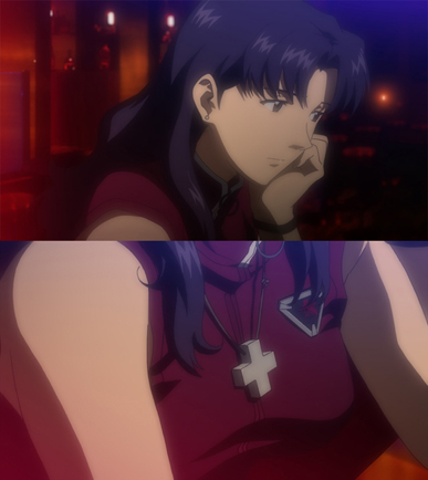 EVANGELION STORE オフィシャル版 葛城ミサト クロスペンダント