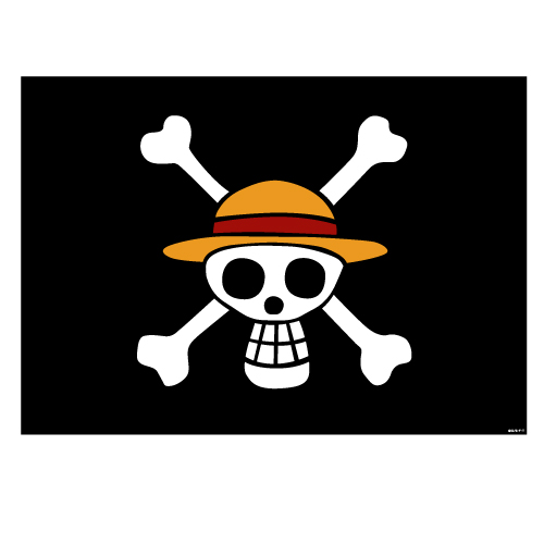 麦わらドクロお風呂ポスター [ワンピース] | キャラクター公式グッズ