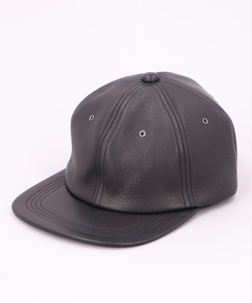 W COW LEATHER CAP(ONESIZE BLACK): キャップ帽子通販｜CA4LA公式