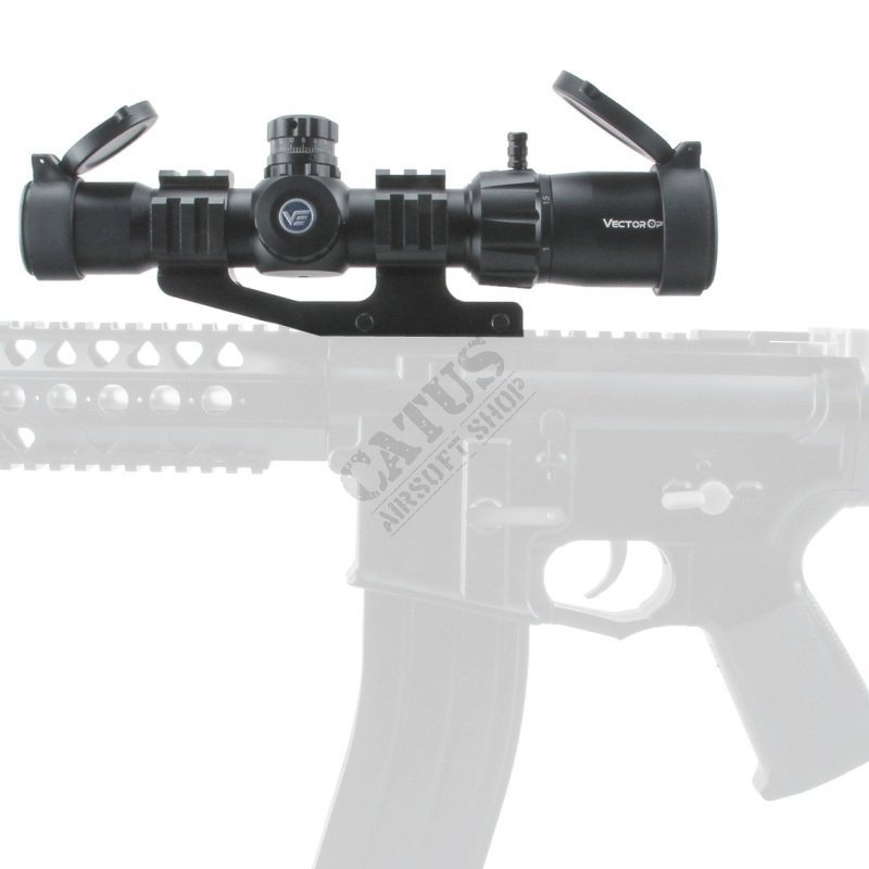 Vector Mustang GEN II 1-4x30 riflescope with Vector Optics mount