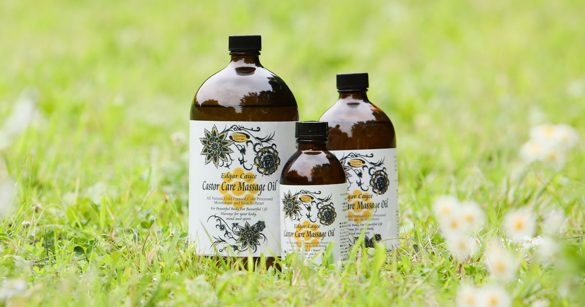 ヒマシ油ならエドガーケイシーのヒーリング製品専門ショップ。有機