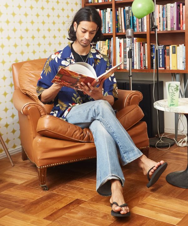 ハワイアンアロハメンズシャツ【TWO PALMS】(M RED): 『Kahiko(カヒコ