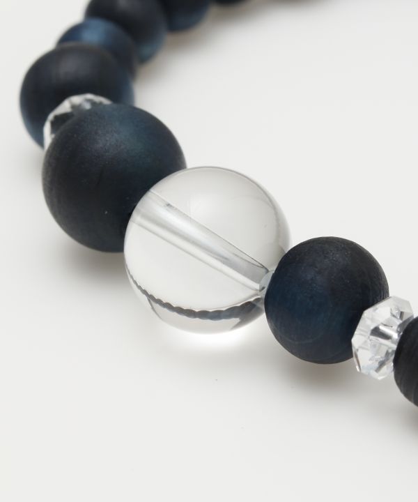 藍檜勝色勾玉ブレスレット【タイガーアイ】(TIGER EYE): 『岩座(いわく