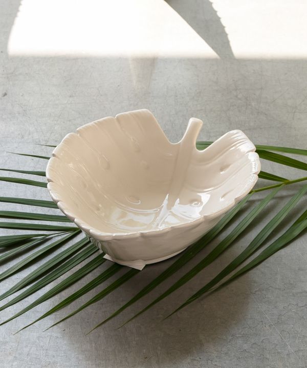 食器】モンステラボウルL(WHITE): 『Kahiko(カヒコ)』公式通販