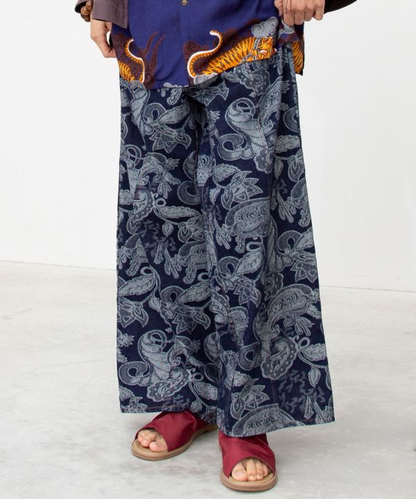 ツウデニメンズパンツ(NAVY): 『チャイハネ』公式通販